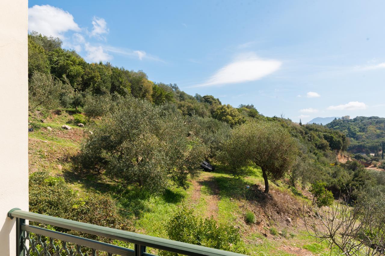 Kokkínion Corfu Villa Kokkini With Swimming Pool מראה חיצוני תמונה