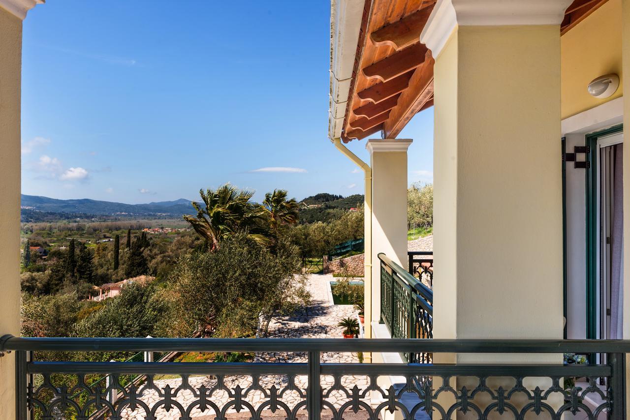 Kokkínion Corfu Villa Kokkini With Swimming Pool מראה חיצוני תמונה