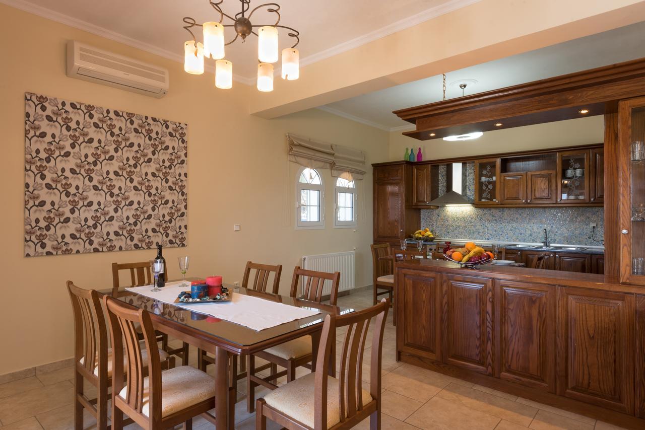 Kokkínion Corfu Villa Kokkini With Swimming Pool מראה חיצוני תמונה