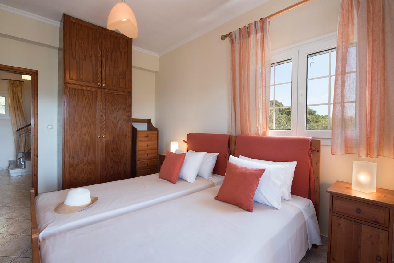 Kokkínion Corfu Villa Kokkini With Swimming Pool מראה חיצוני תמונה