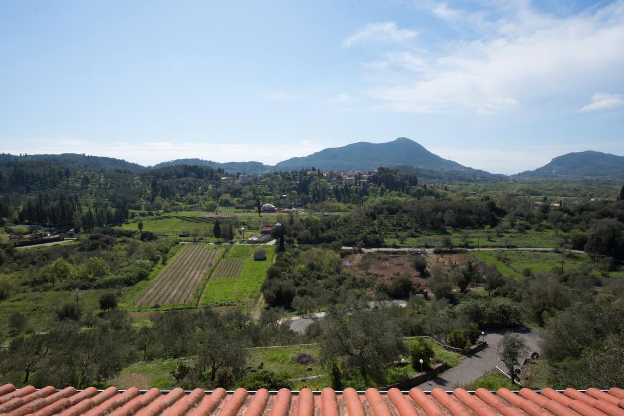 Kokkínion Corfu Villa Kokkini With Swimming Pool מראה חיצוני תמונה
