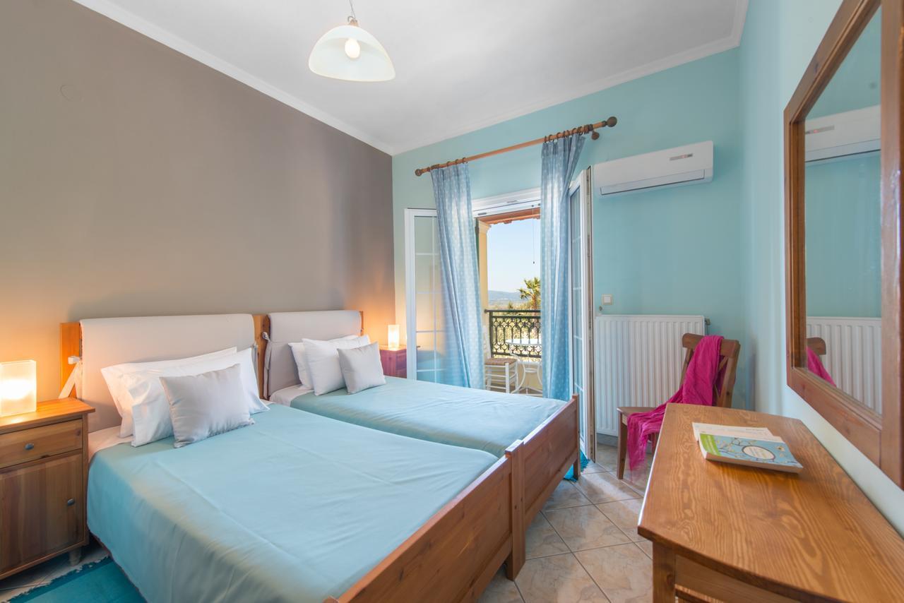 Kokkínion Corfu Villa Kokkini With Swimming Pool מראה חיצוני תמונה